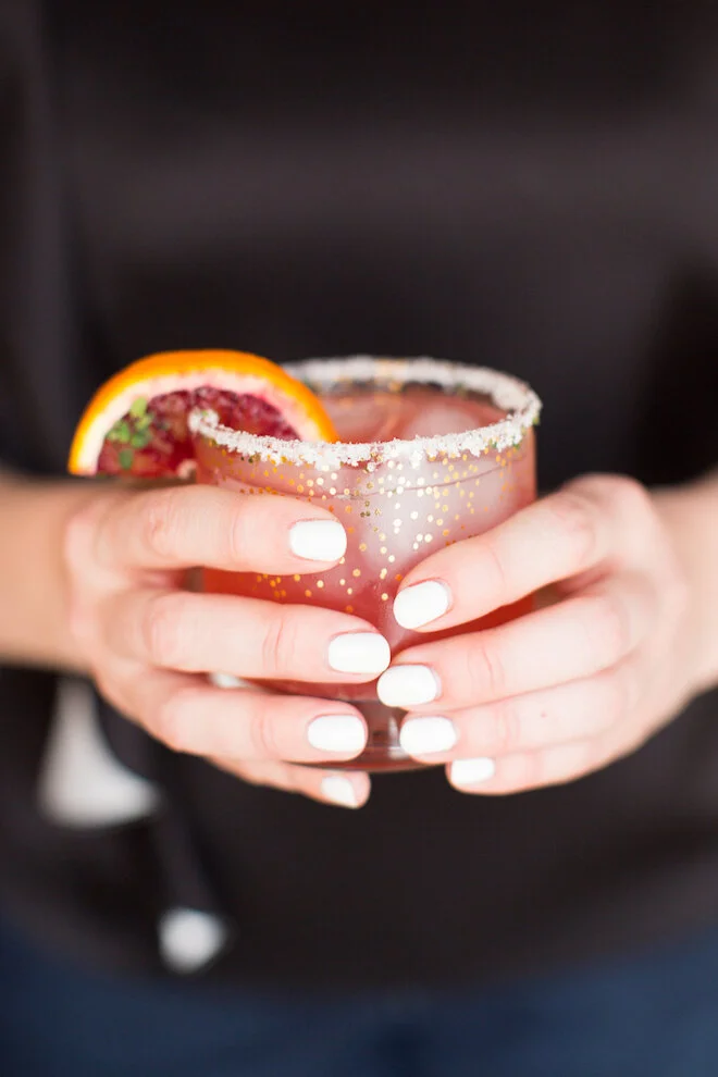 Blood Orange + Thyme Paloma