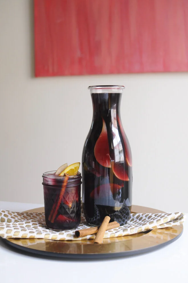 Autumn Bourbon Sangria