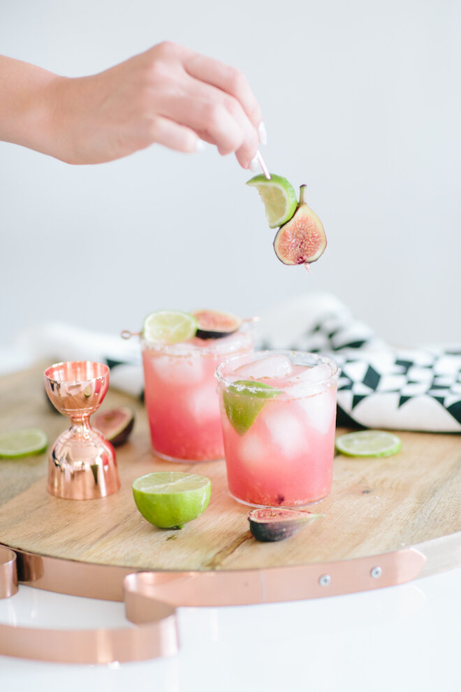 Fig Mezcal Margarita