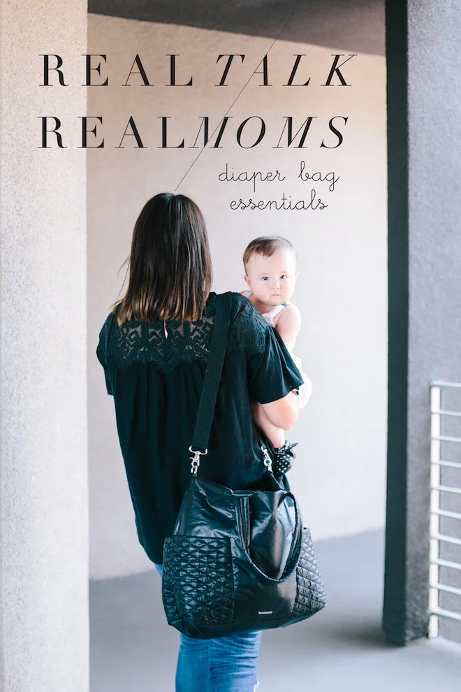 Real Talk With Real Moms / What's In My Diaper Bag