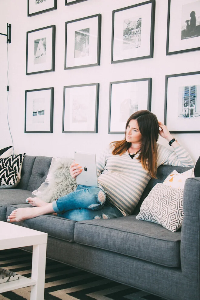 Maternity BF Jeans 3 Ways