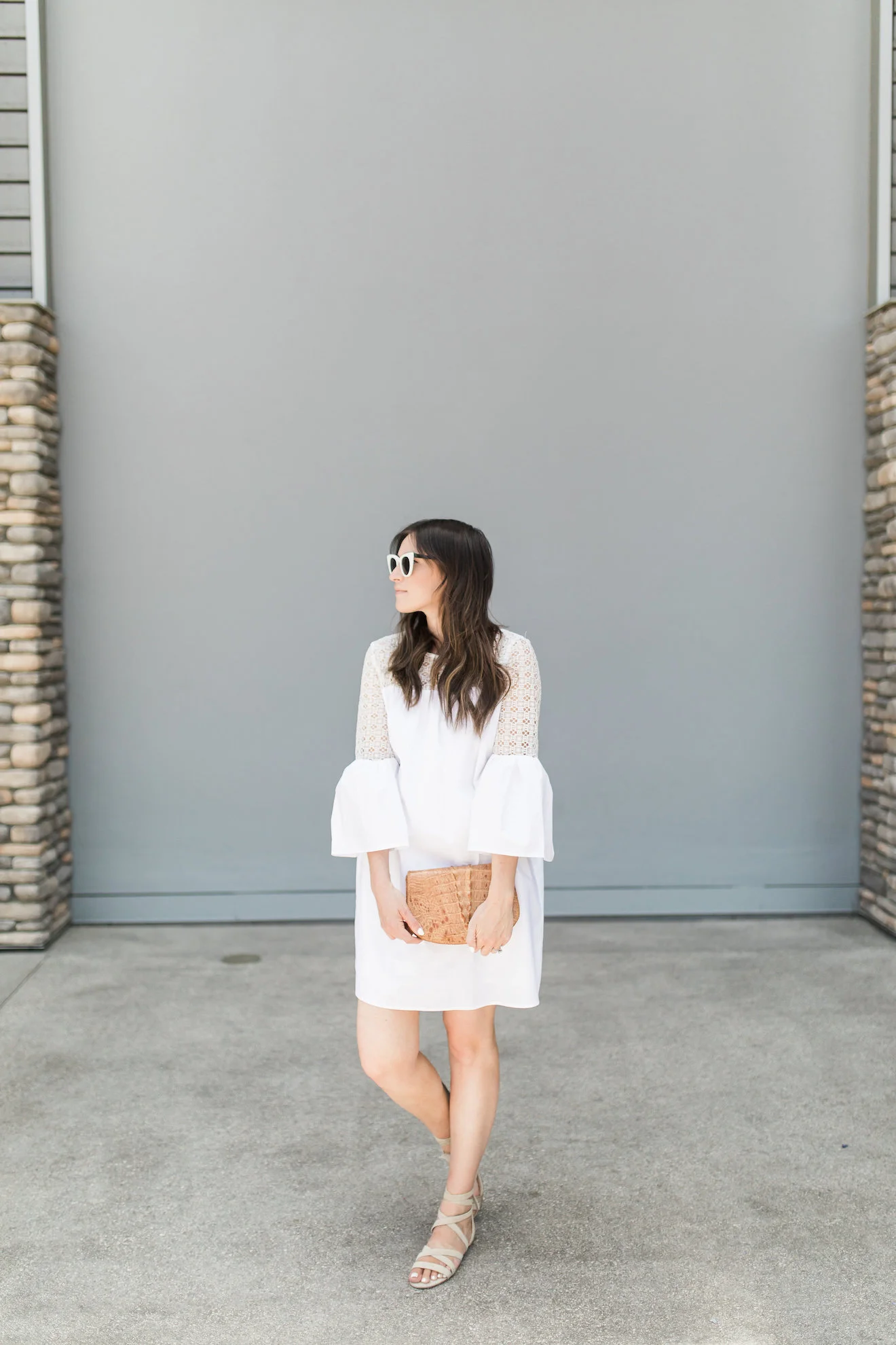 No Brainer White Dress