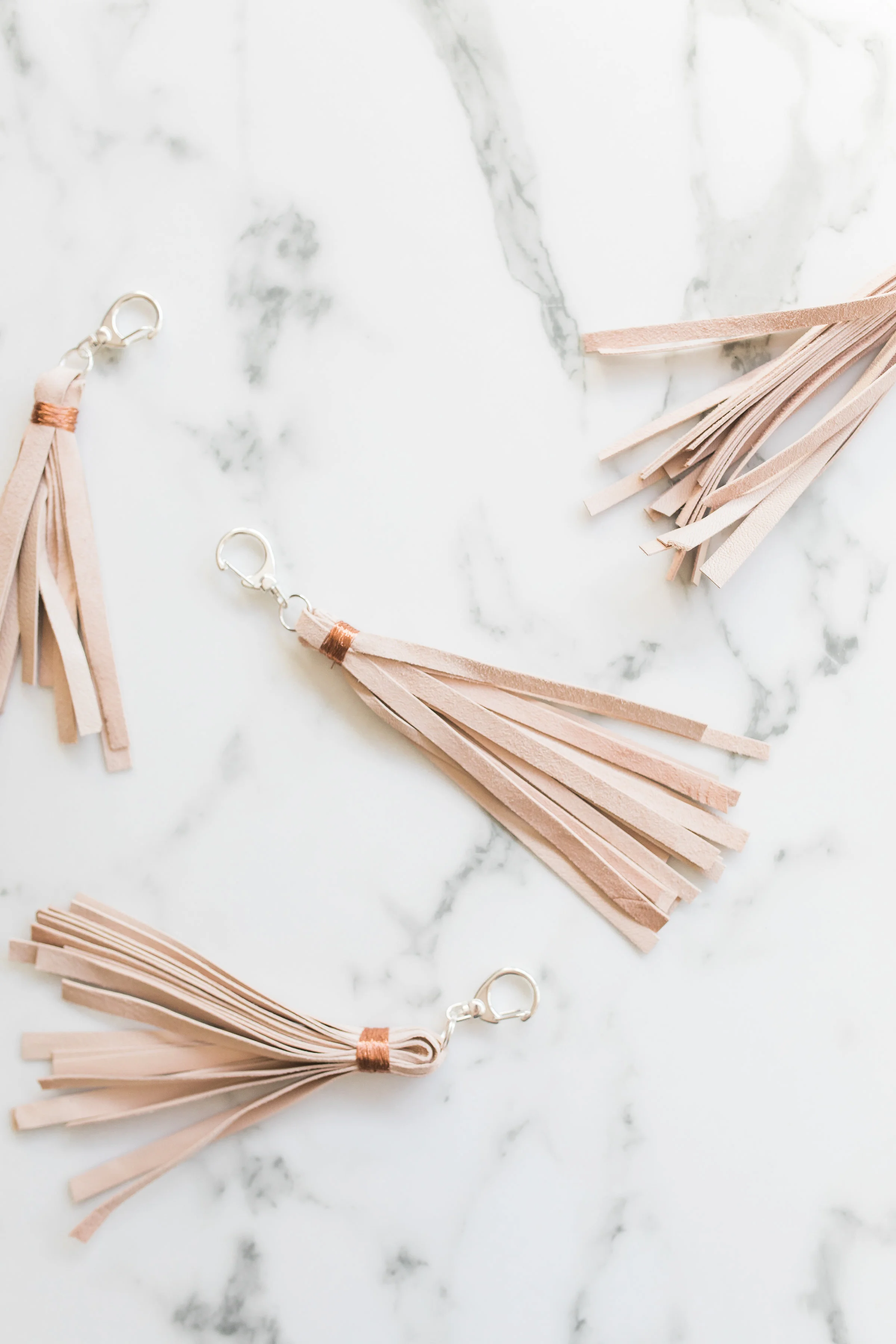 DIY Leather Tassels