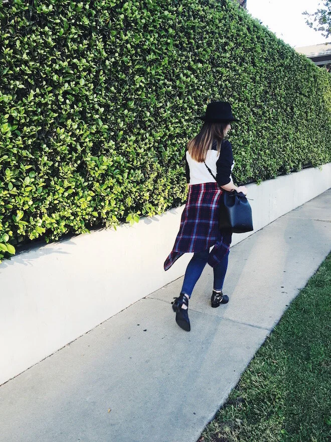 DIY Dip Dyed Flannels