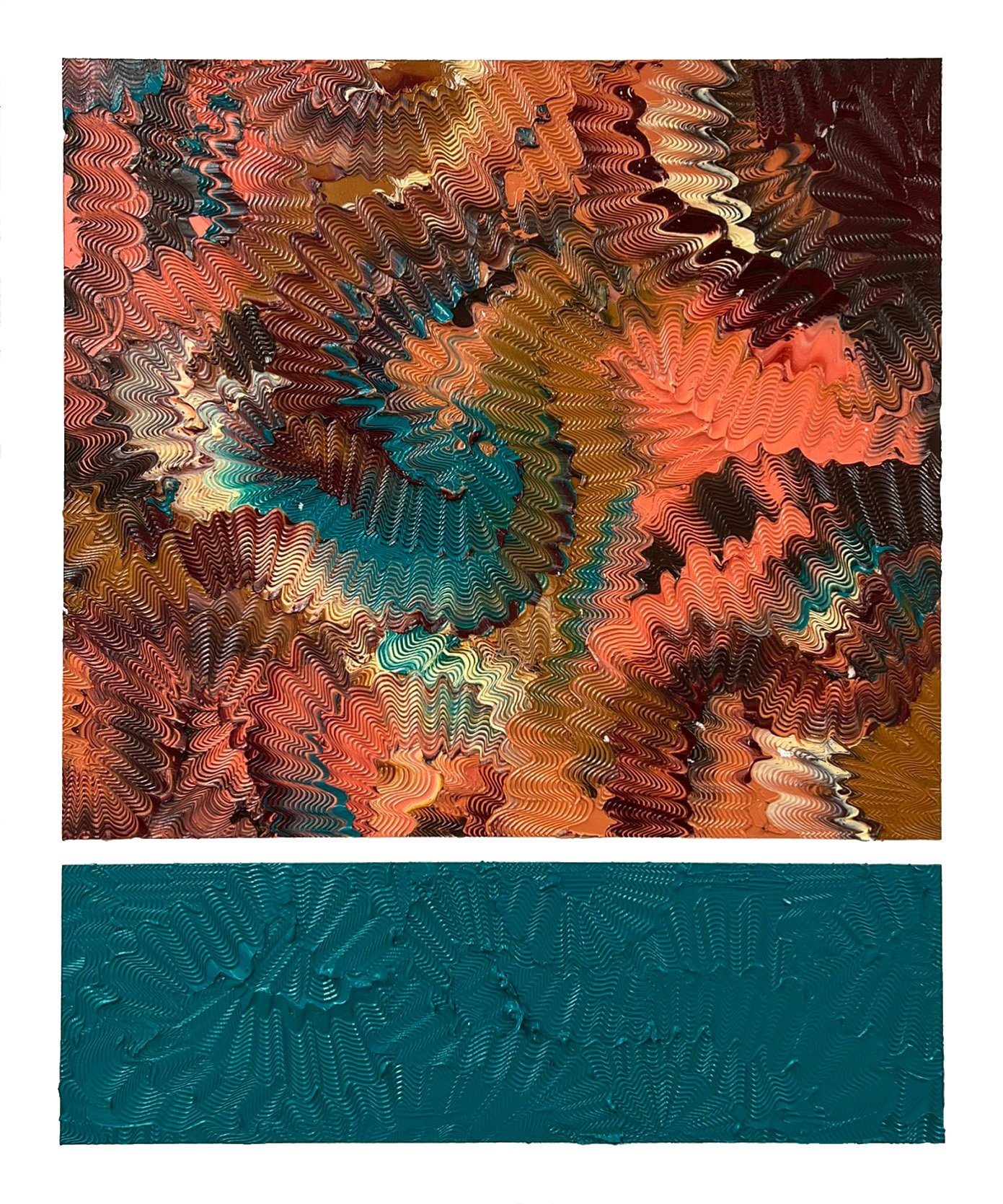 'ATLANTIC NO.2', 2022, OIL ON CANVAS, 36 INCHES BY 30 INCHES