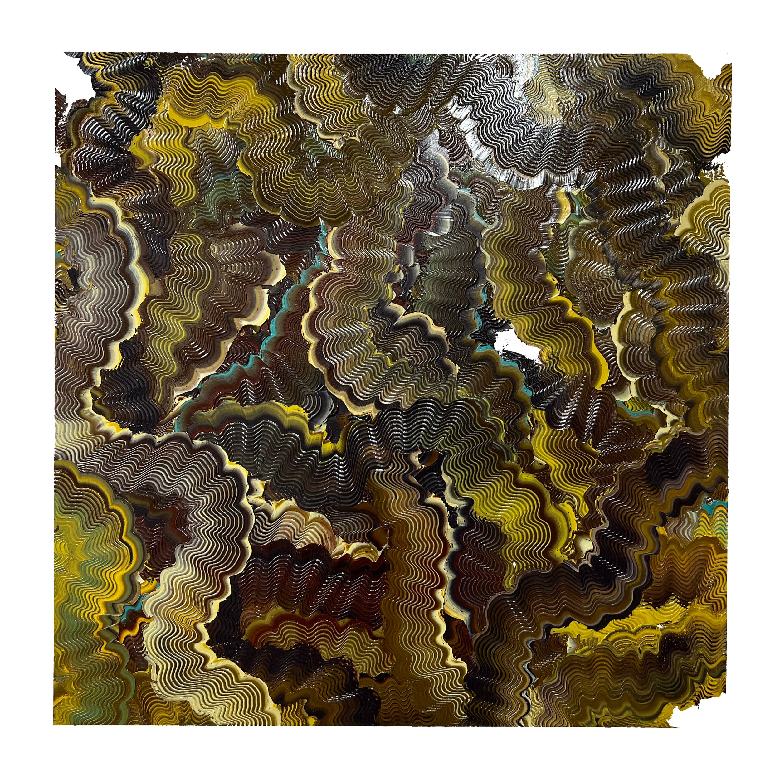 'NO.14', 2023, OIL ON CANVAS, 28 INCHES BY 28 INCHES