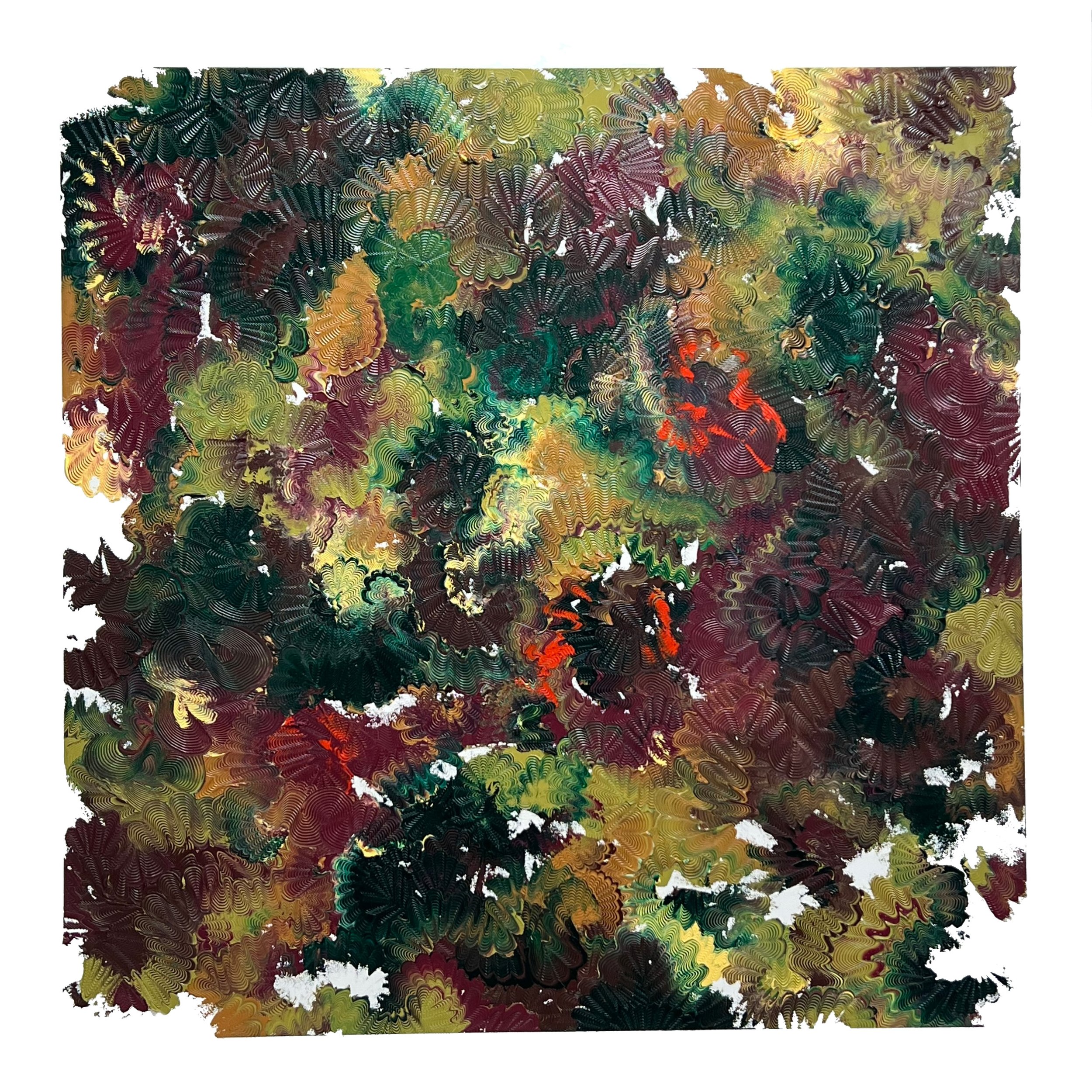 'NO.1', 2022, OIL ON CANVAS, 60 INCHES BY 60 INCHES