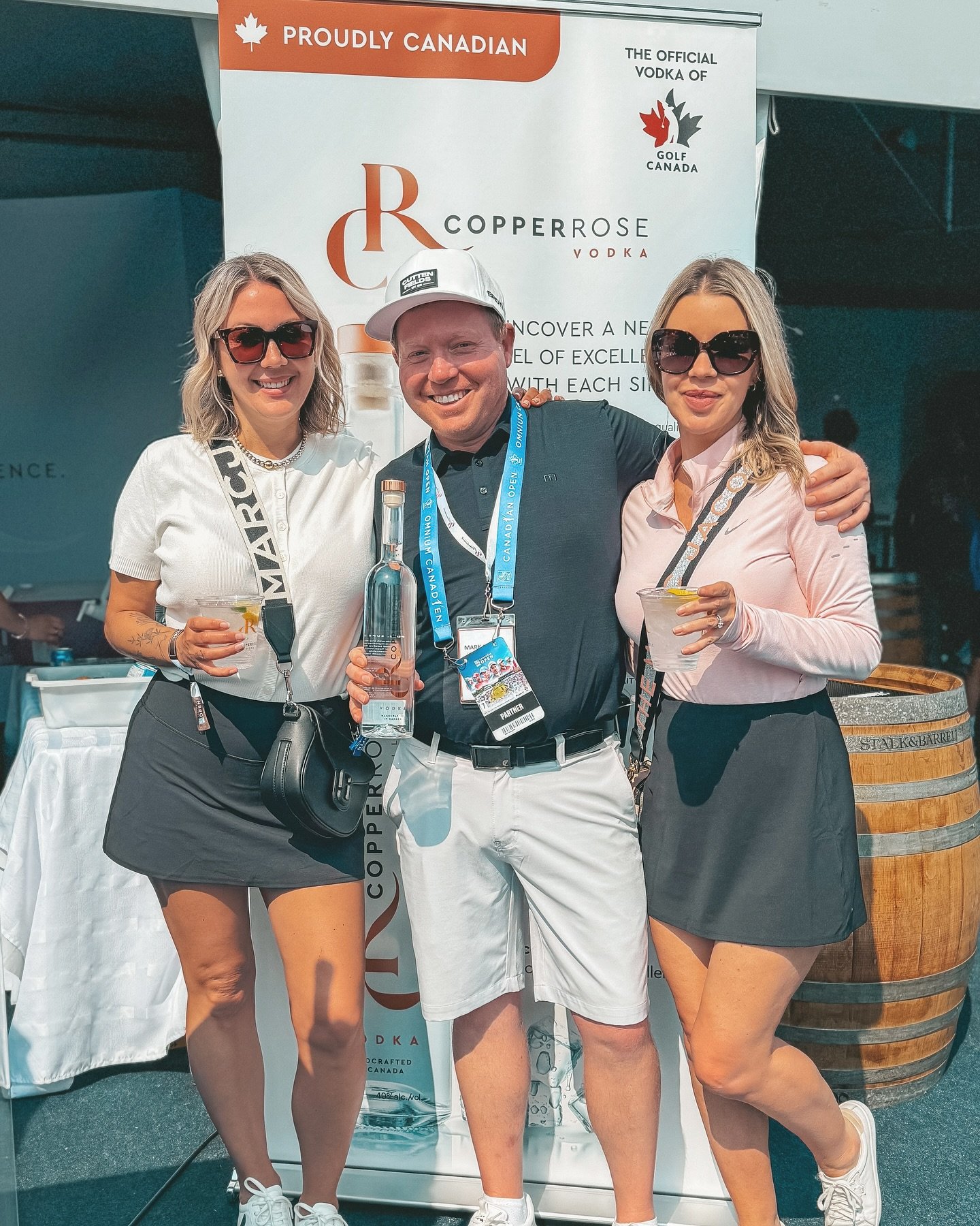Such a fun day at the Canadian Open with great company, sunshine, and a little vodka magic thanks to @copper_rose_distillers 🍸☀️⛳️
#CanadianOpen #SummerVibes #CopperRoseVodka #GoodTimes