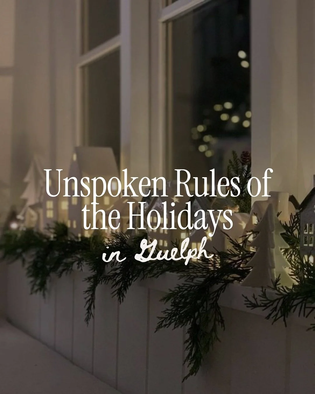 Anyone who calls Guelph home knows the rules 👉

What would you add to the list?!

P.S. I rounded up all the best events, shopping, and activities this holiday season in Guelph. 🎁✨

Comment &ldquo;HOLIDAY&rdquo; and I&rsquo;ll DM you a copy! 🎄

👋 