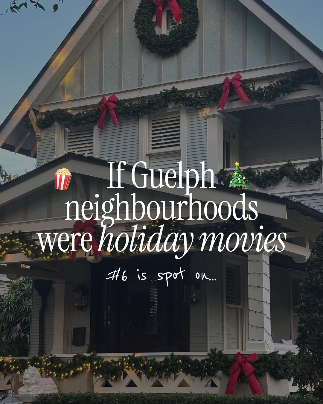 🎄Guelph Neighbourhoods&hellip;but make it Christmas 🎅🏻😆

Did I get yours right? 

Christine Pyke,REALTOR&reg;
📱519-823-3494
👩&zwj;💻christinepyke.ca
📧christinep@cbn.on.ca 

#guelph #realestate #guelphrealestate #guelphlife #buying  #homebuyers