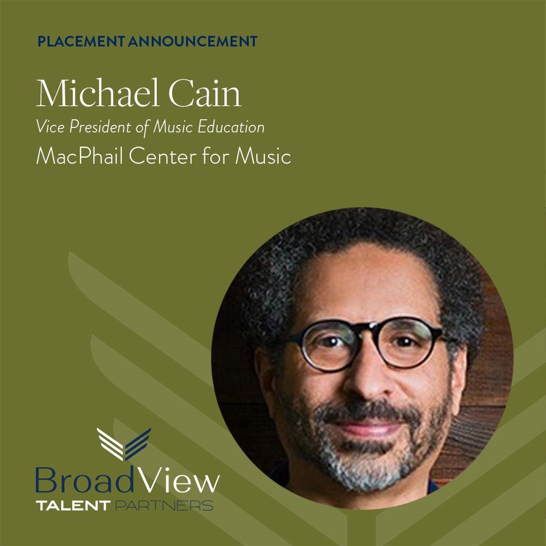 🎶 This CalArts grad + musician is no stranger to MacPhail Center for #music. Having previously founded + served as director of the nonprofit's Electronic Music Recording Arts (#EMRA) program,  Michael Cain is now transitioning to the role of VP of M