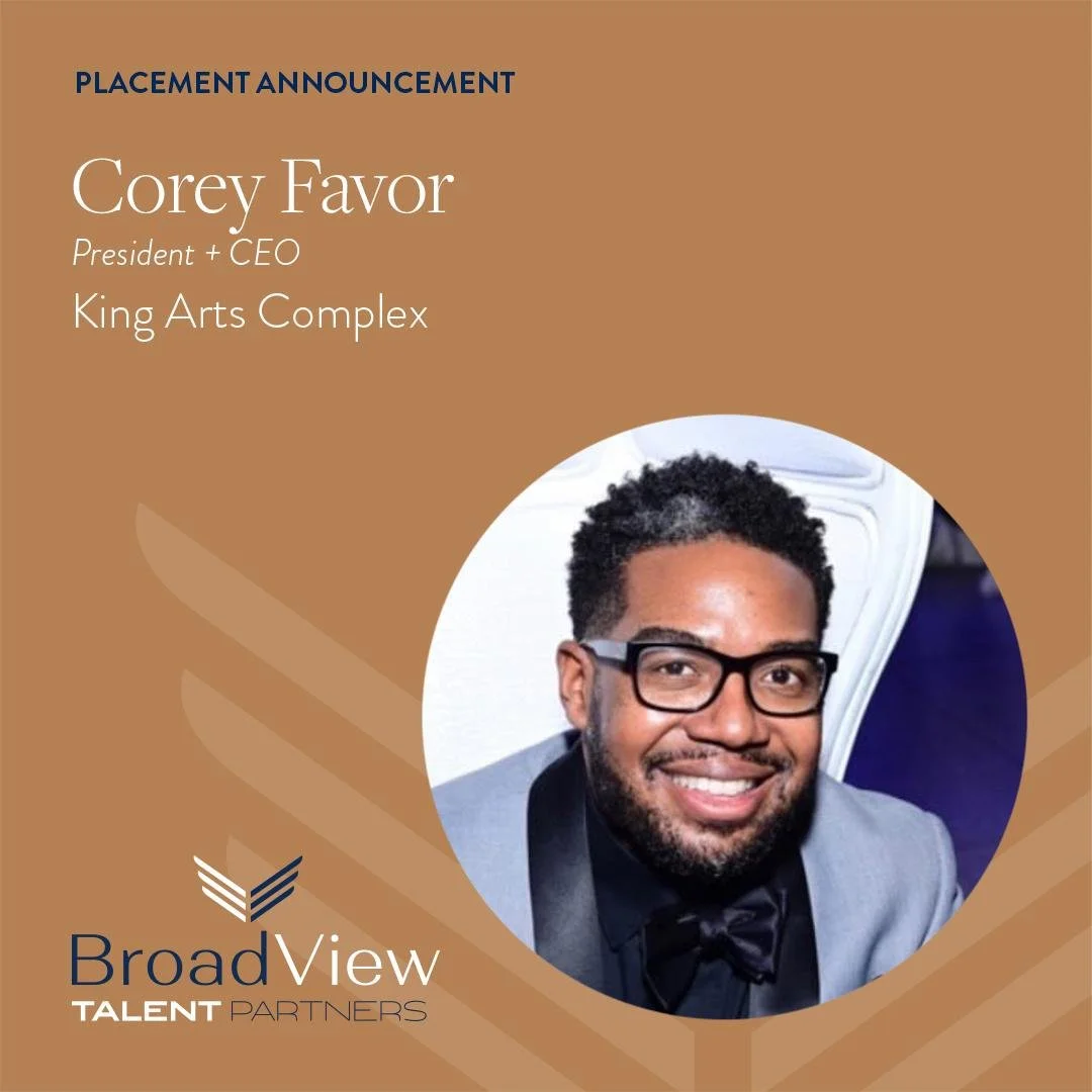 🎨✨ We&rsquo;re proud to share that Corey Favor has been named President + CEO of the King Arts Complex, ushering in a bold new chapter for one of Central Ohio&rsquo;s most vital cultural institutions. With 20+ years of experience advancing creativit