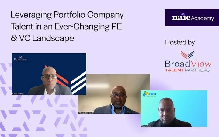 💫 With the #PE + #VC landscapes undergoing rapid shifts, there is a unique opportunity for firms to build resilient, high-performing #leadership teams. What a great conversation with Maurice D. Markey + Troy Stovall! Watch the full recording here an