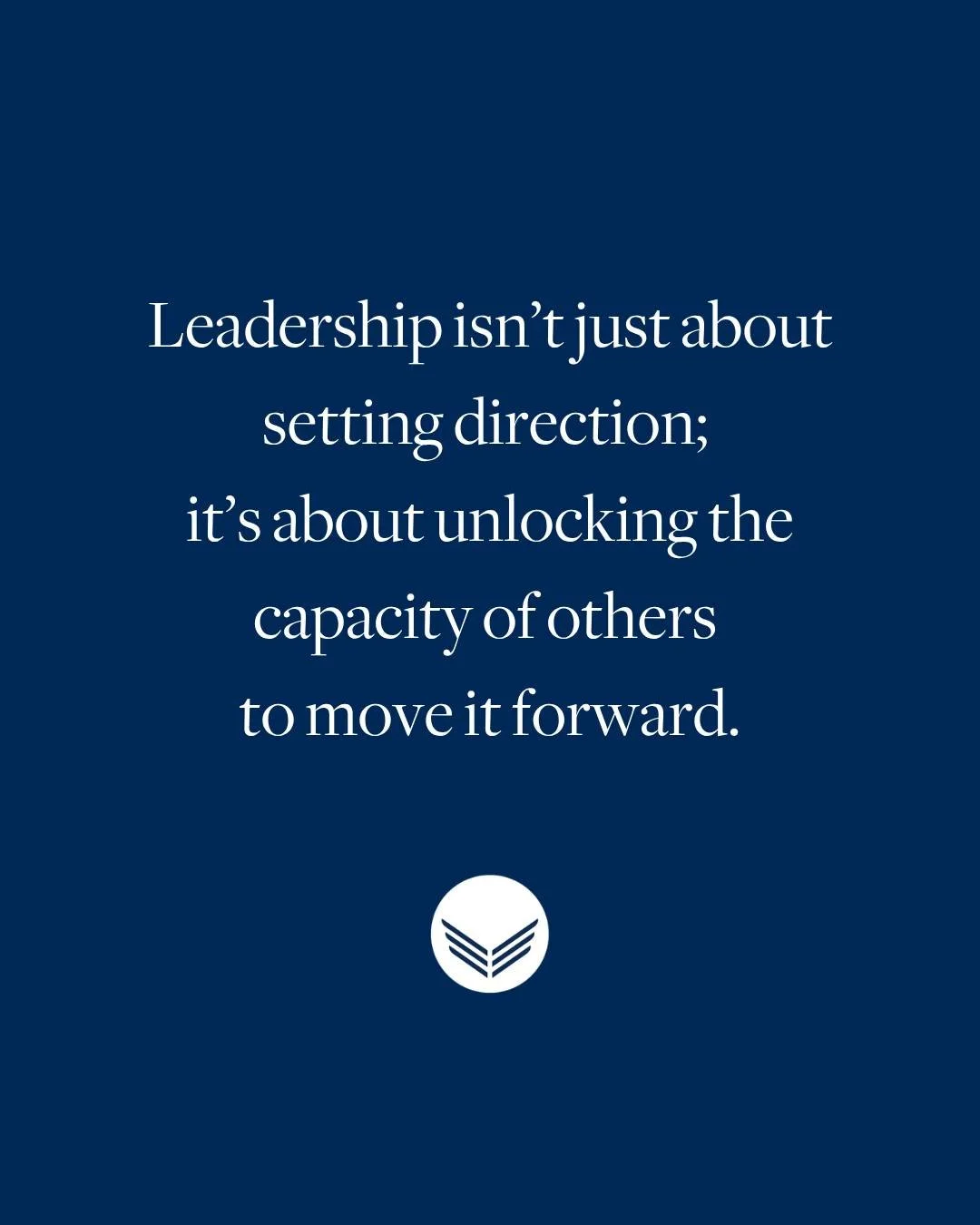 Progress doesn&rsquo;t happen through one person&rsquo;s effort alone. #leadership #executive #csuite