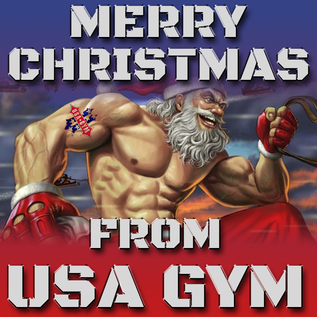 Merry &quot;Lift-mas&quot; from USA Gym!
#Christmas #holiday #liftmas #usa🇺🇸 #america #usagym #usarmy🇺🇸 #usagyminc #homeofthebrave #landofthefree #hardcoregym #steel #iron