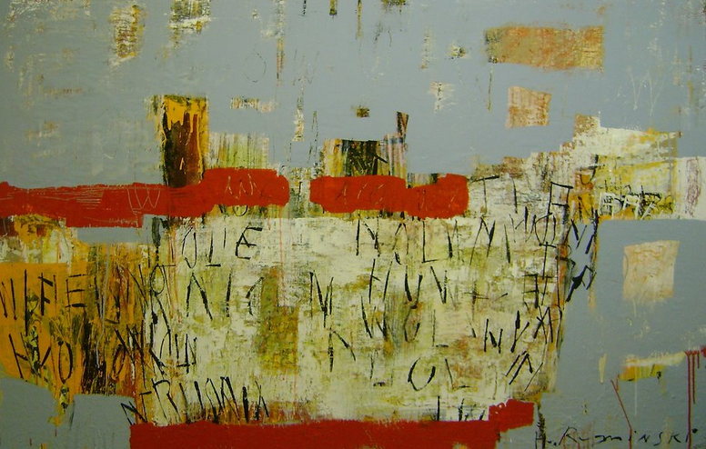 Parisian Apartment 40"x60" mixed media on canvas 2016