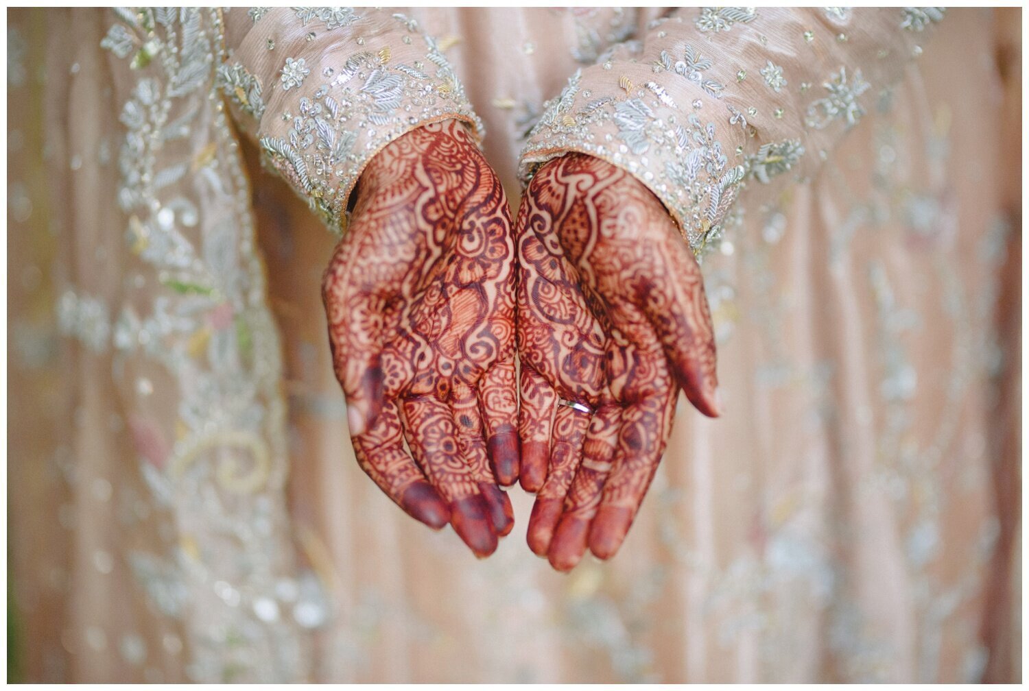 henna hands at muslim wedding at Dundas Valley golf club 