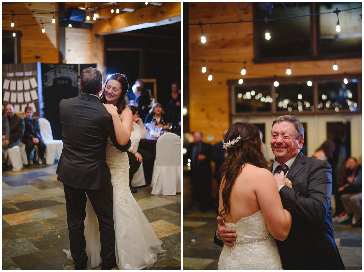 bride dancing with her father at Holland Marsh Winery Wedding in Newmarket
