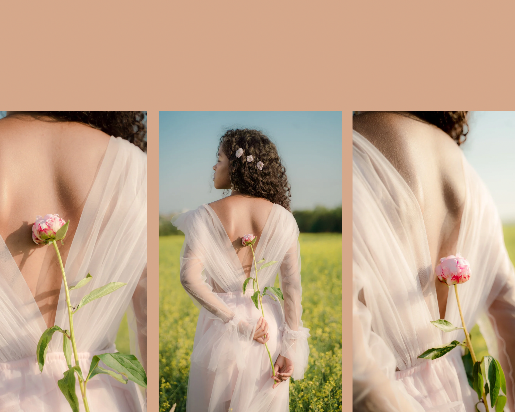 Pink Minimalist Wedding Dress Collection Photo Collage.png
