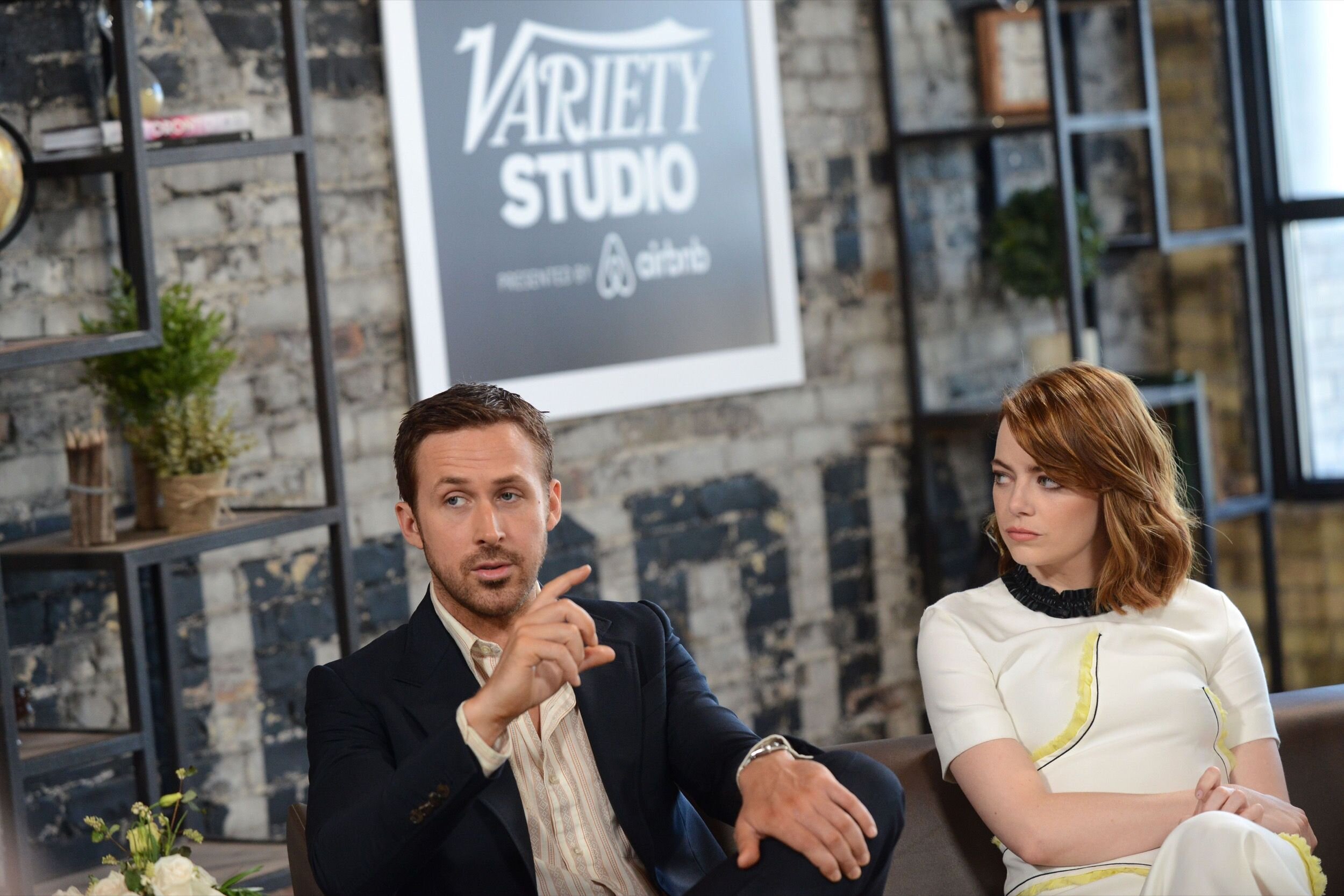 Emma Stone, Ryan Gosling - La La Land Interview at Variety Studio 