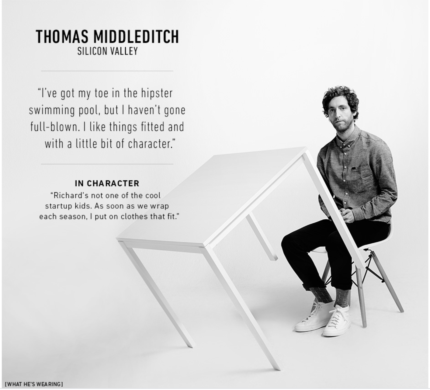 Thomas Middleditch - East Dane x Variety Studio