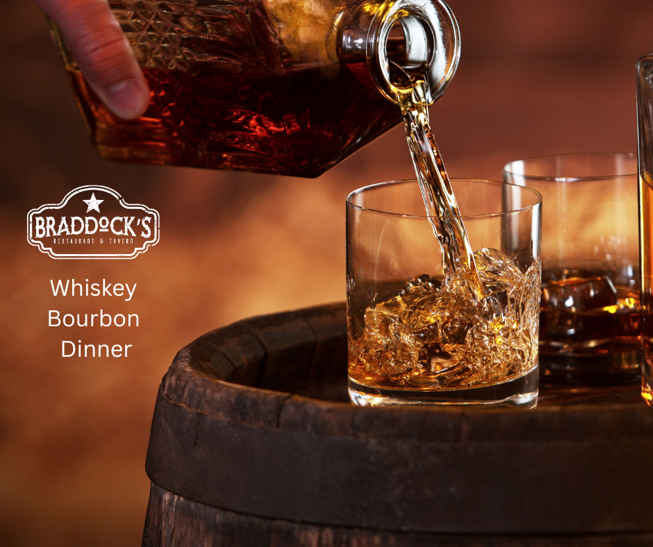 Braddock's St. Paddys Whiskey &amp; Bourbon Dinner
