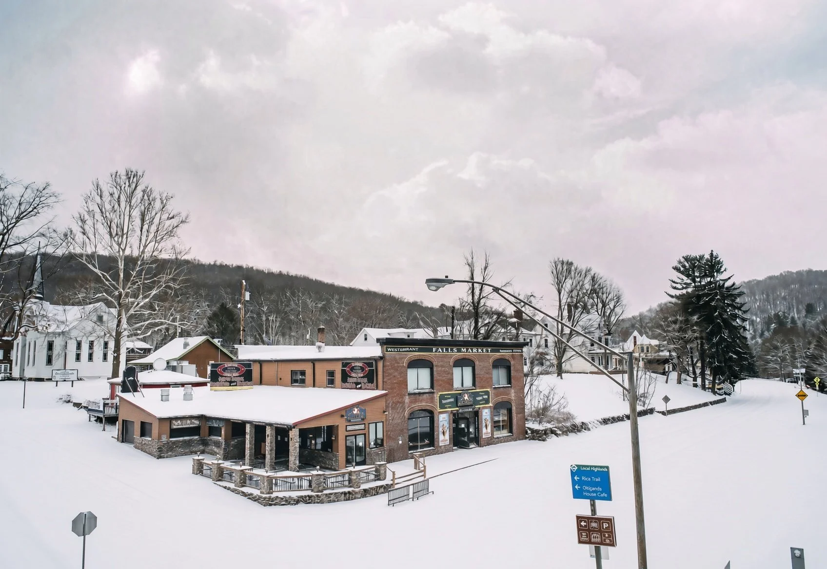 New Snow in Ohiopyle