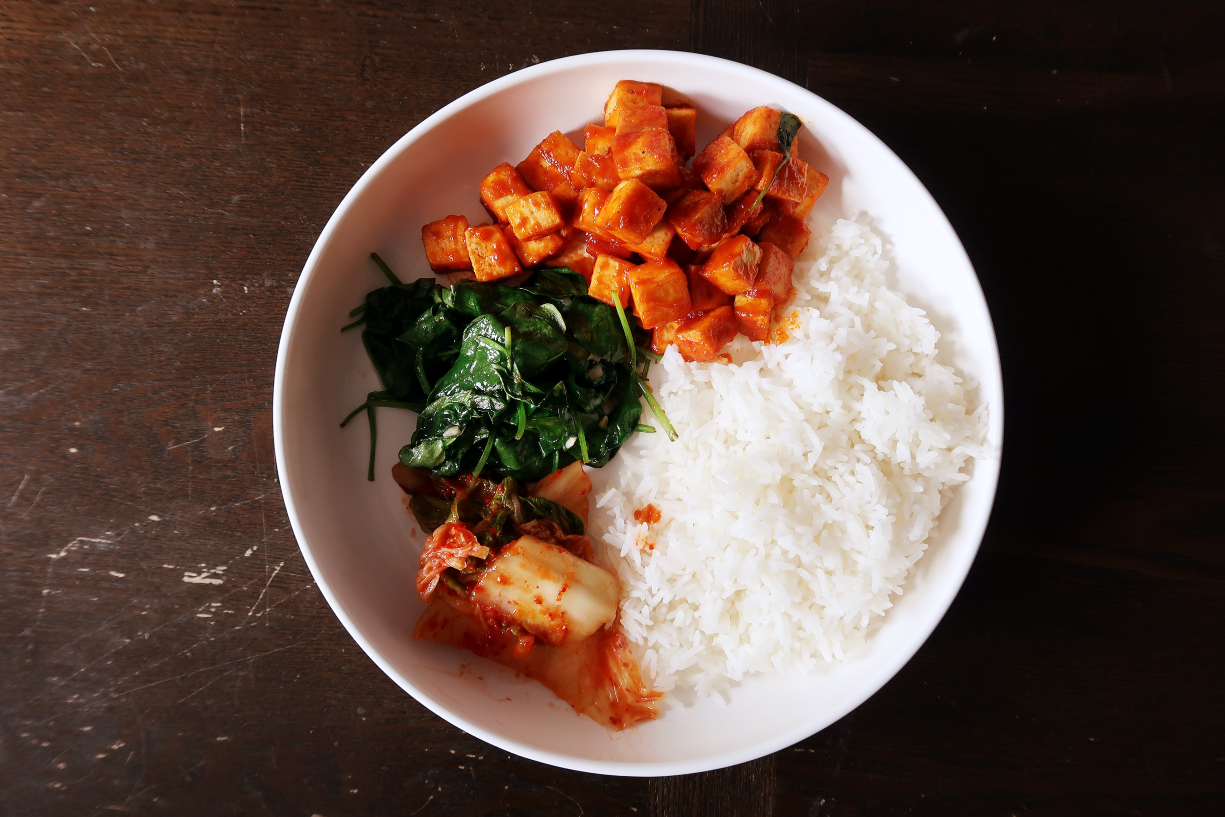 Gochujang Ketchup Tofu