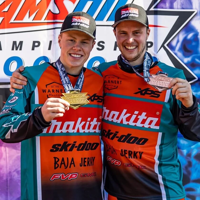 HAT TRICK! What a weekend for the team! @jordan_lebel_511 completes the weekend hat trick winning rounds 13 &amp; 14 as well as the Dominator! @pelletierfrancis20 added to his podium count with a 3rd place on Sunday and is still in the mix in the tig