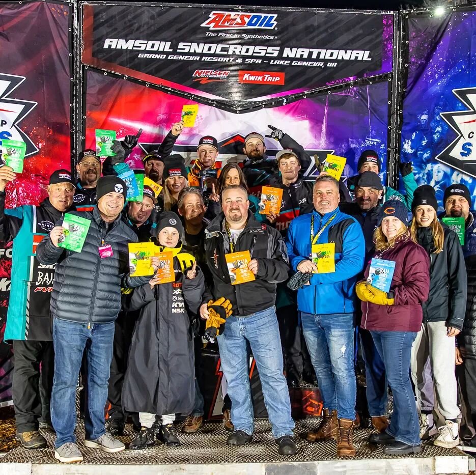 ATTENTION RACE FANS! Get 40% OFF for the next 4 days using code WARNERT40 at bajavida.com when you place an order of Baja Jerky! 

The crew from Baja joined us at the @snocross national in Lake Geneva last weekend and wanted to say thank you by givin