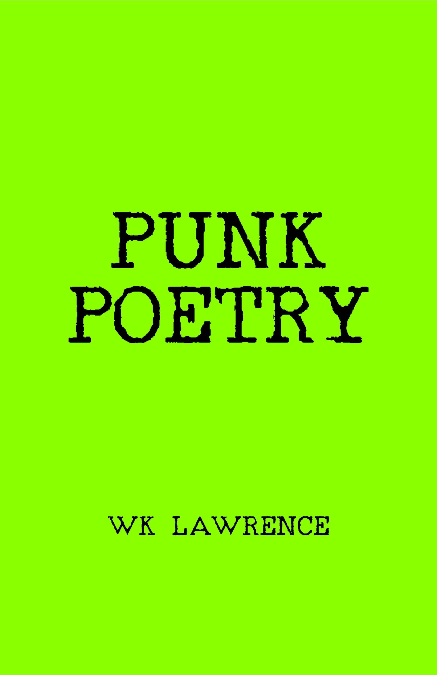 Punk Poetry, 2016, poetry collection 