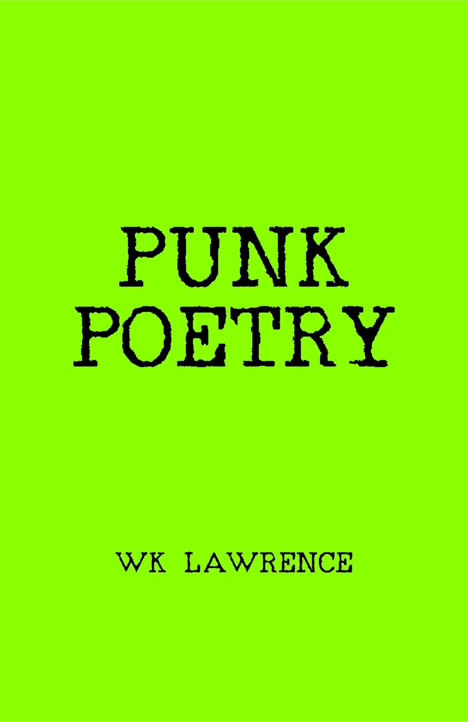 Punk Poetry, 2016, poetry collection