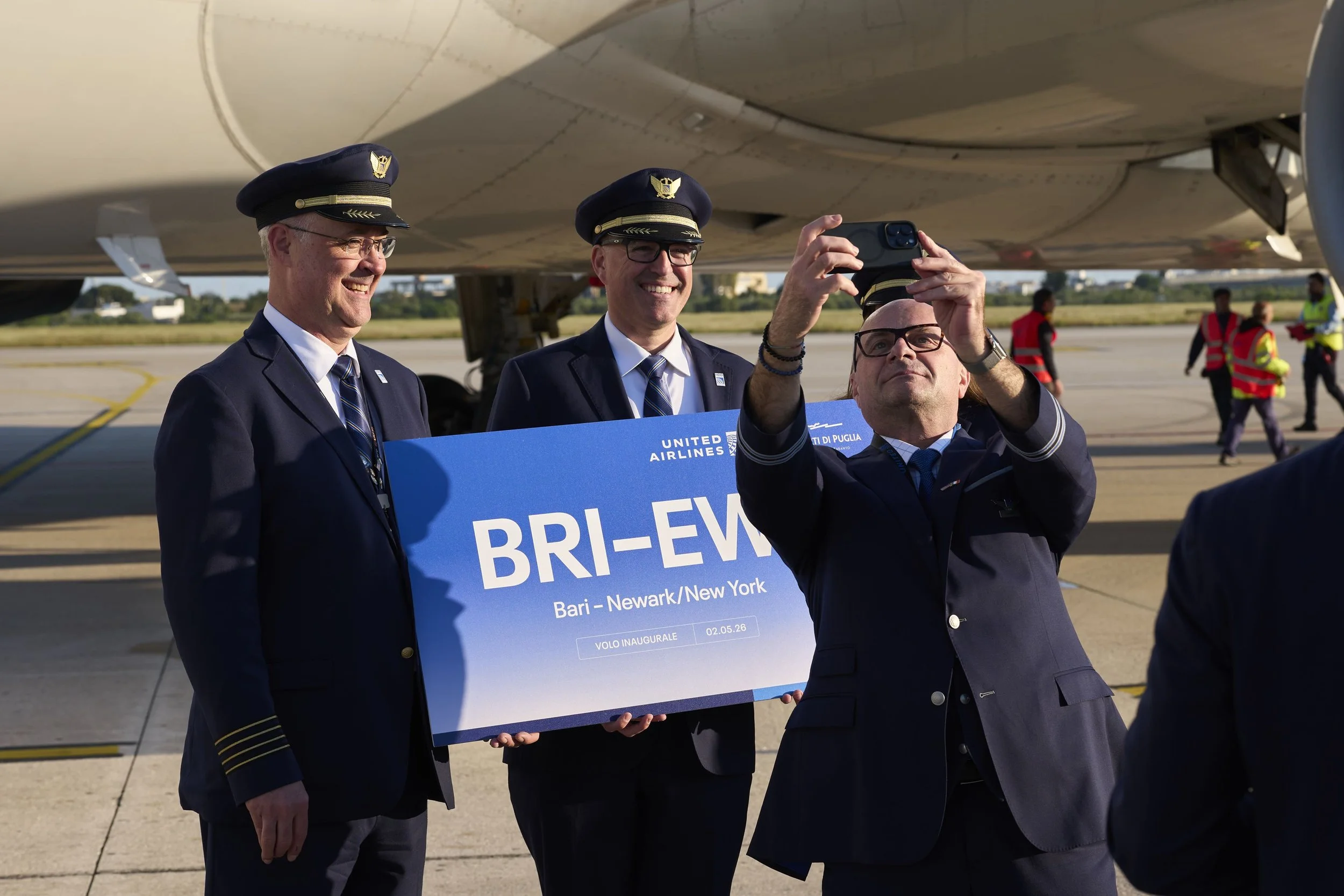 Volo inaugurale United Airlines (Newark-Bari) - 2 maggio 2026
Foto: Matteo Della Torre