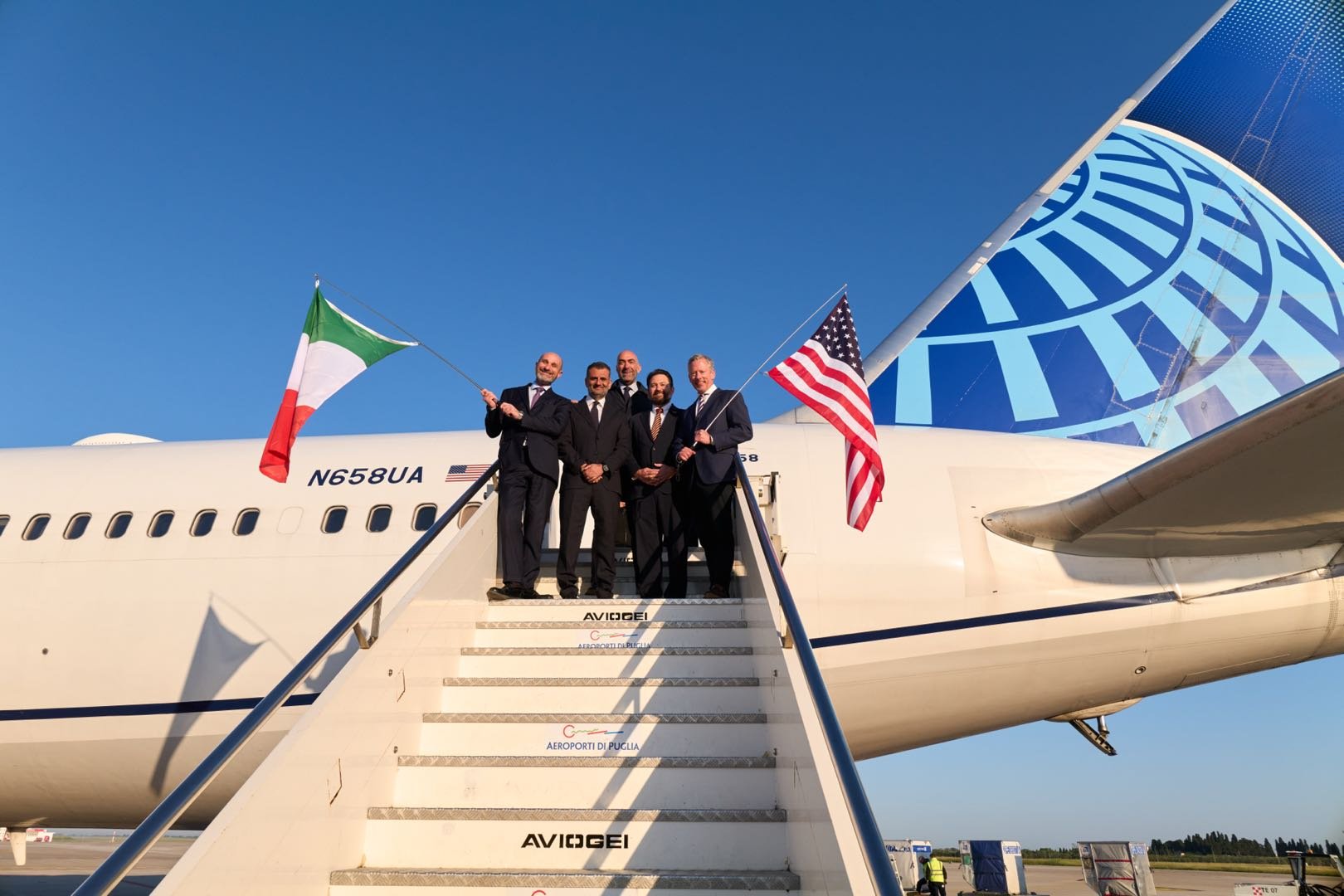 Bari Welcomes First United Airlines Flight to Newark at Inauguration Ceremony
Foto: Matteo Della Torre