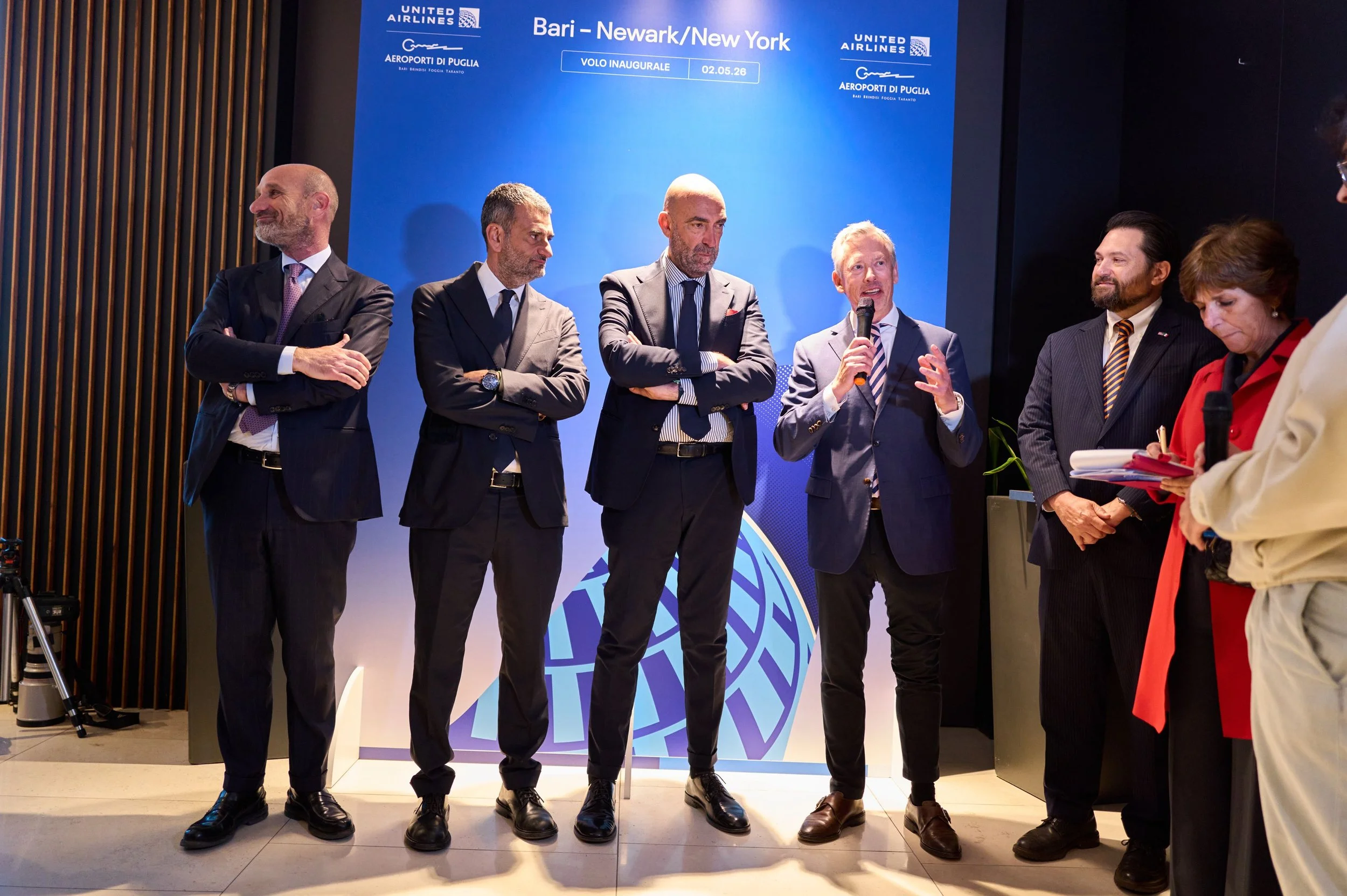 Volo inaugurale United Airlines (Newark-Bari) - 2 maggio 2026
Foto: Matteo Della Torre