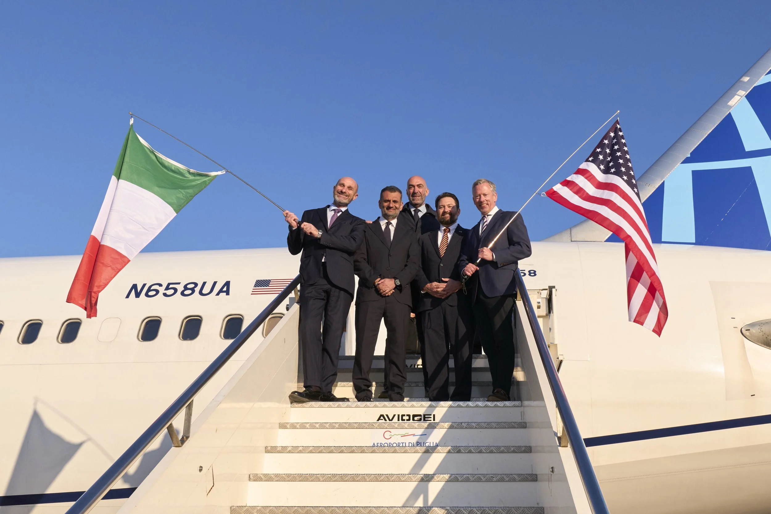 Volo inaugurale United Airlines (Newark-Bari) - 2 maggio 2026
Foto: Matteo Della Torre