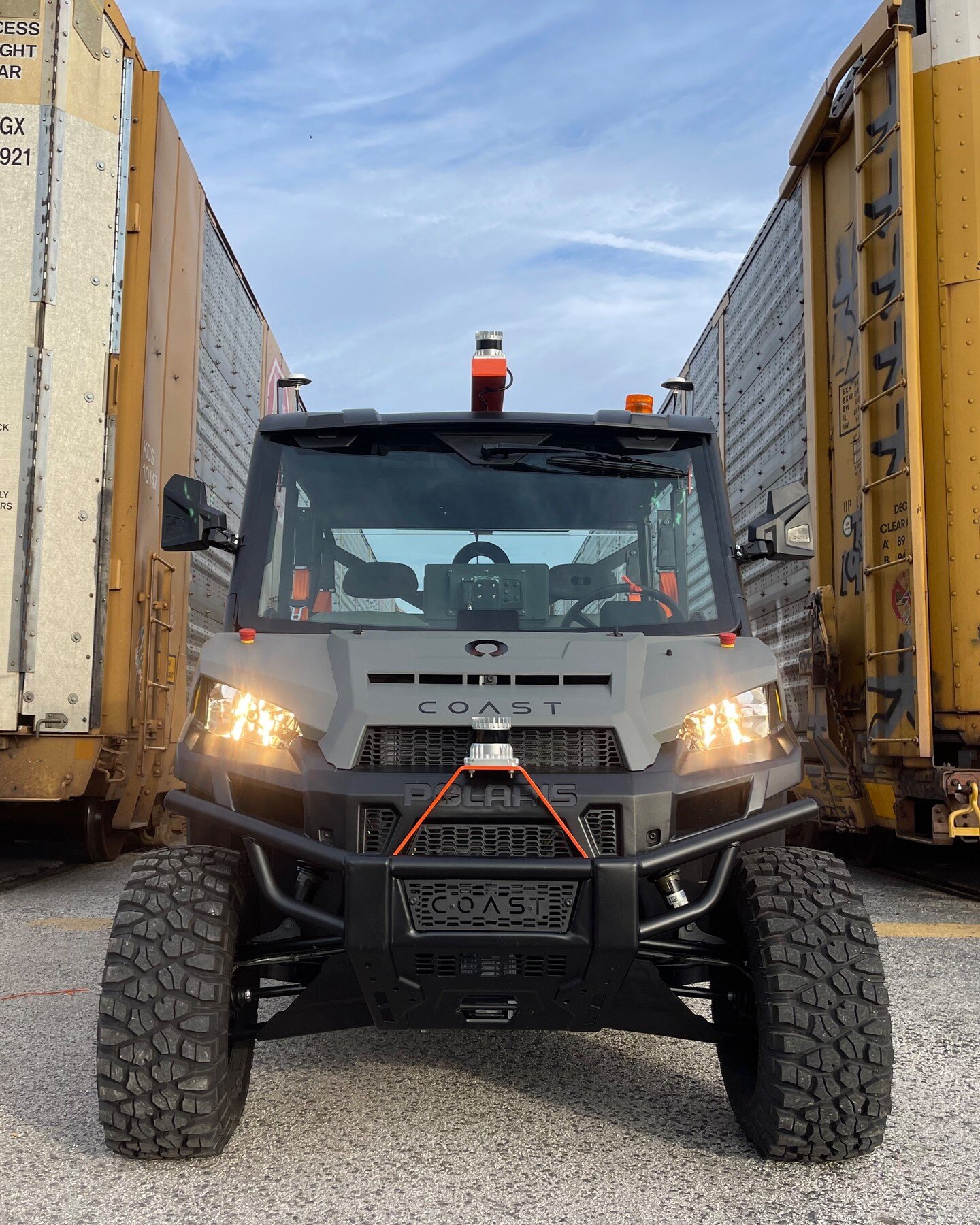 Our Autonomous Polaris Pro XD has demonstrated its effectiveness and reliability in industrial sites. 

COAST Autonomous continues to transform job sites around the world with our autonomous technology and compact sensors.

These Autonomous Road Mach