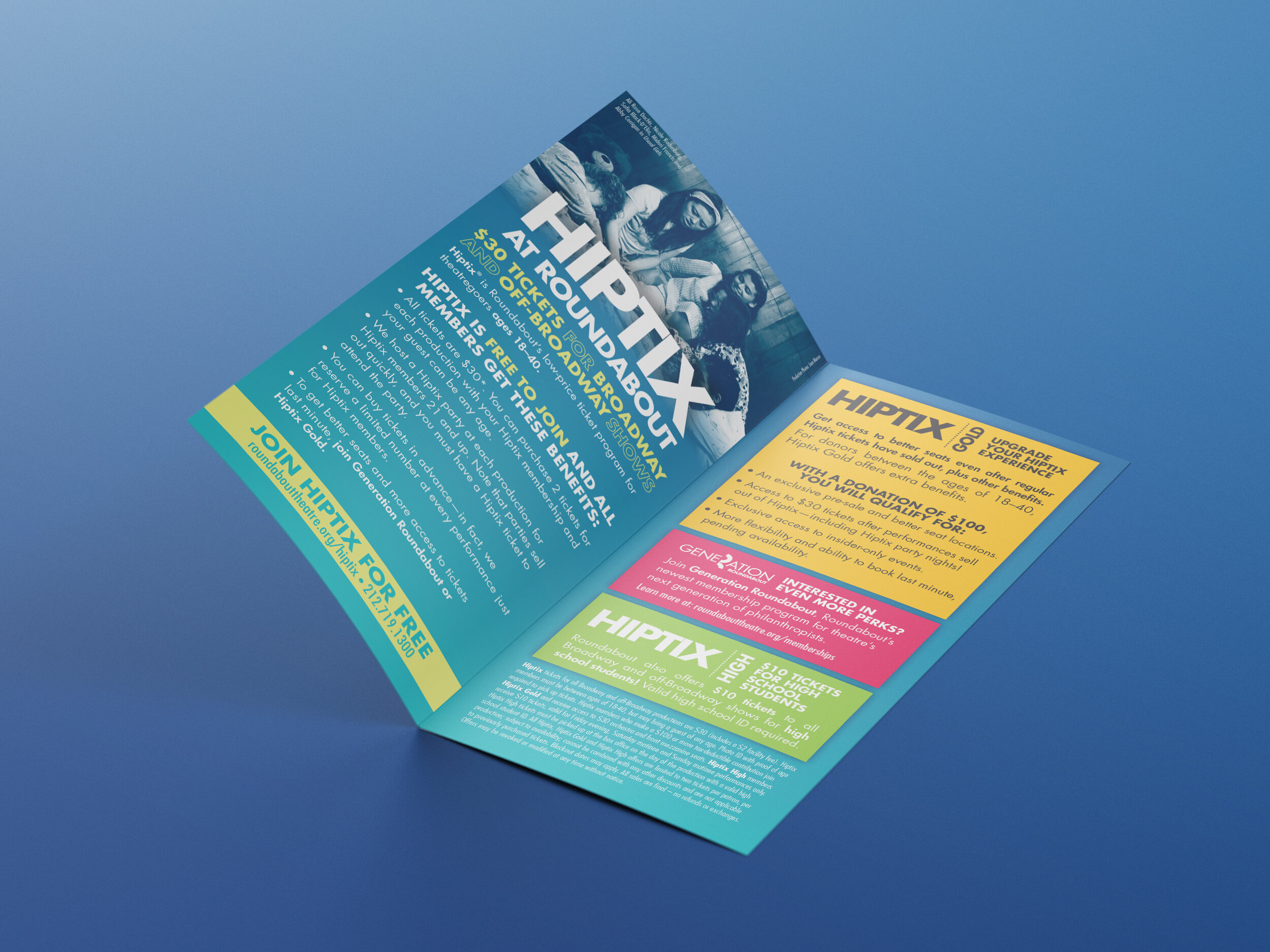 Hiptix at Roundabout — JULIA DiMARZO DESIGN