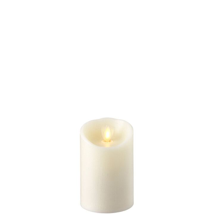 Moving Flame Pillar Candle x 4.5" —