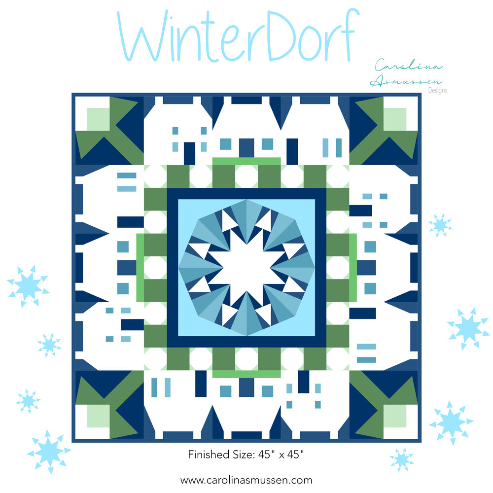 WinterDorf Quilt Pattern (PDF)