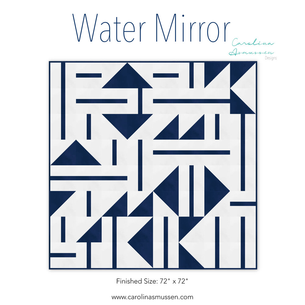 Water Mirror Quilt Pattern (PDF)