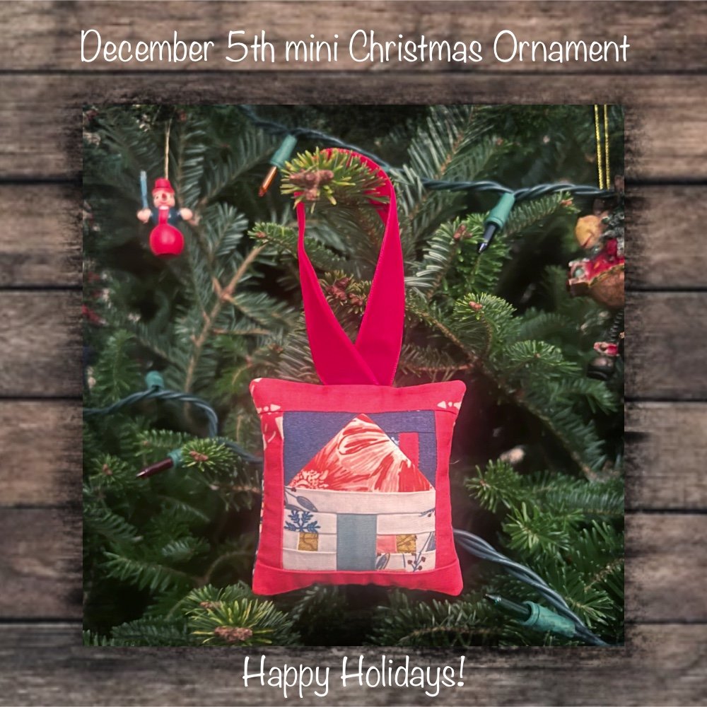 December 5th Mini Christmas Ornament — Carolina Asmussen