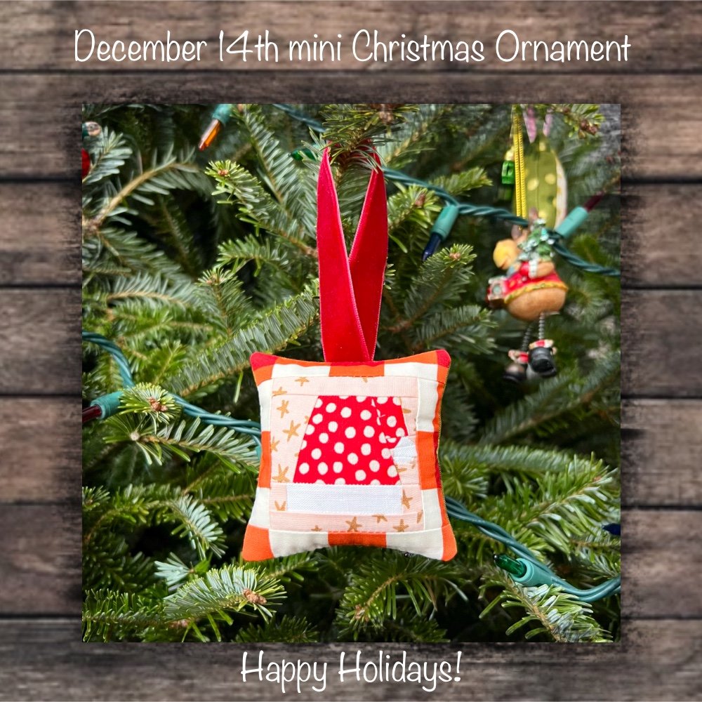 December 14th Mini Christmas Ornament — Carolina Asmussen