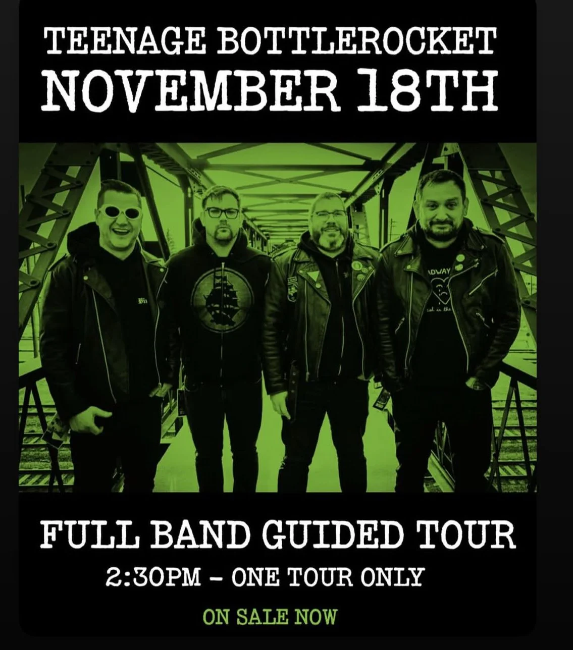 Teenage bottle rocket full band guided tour