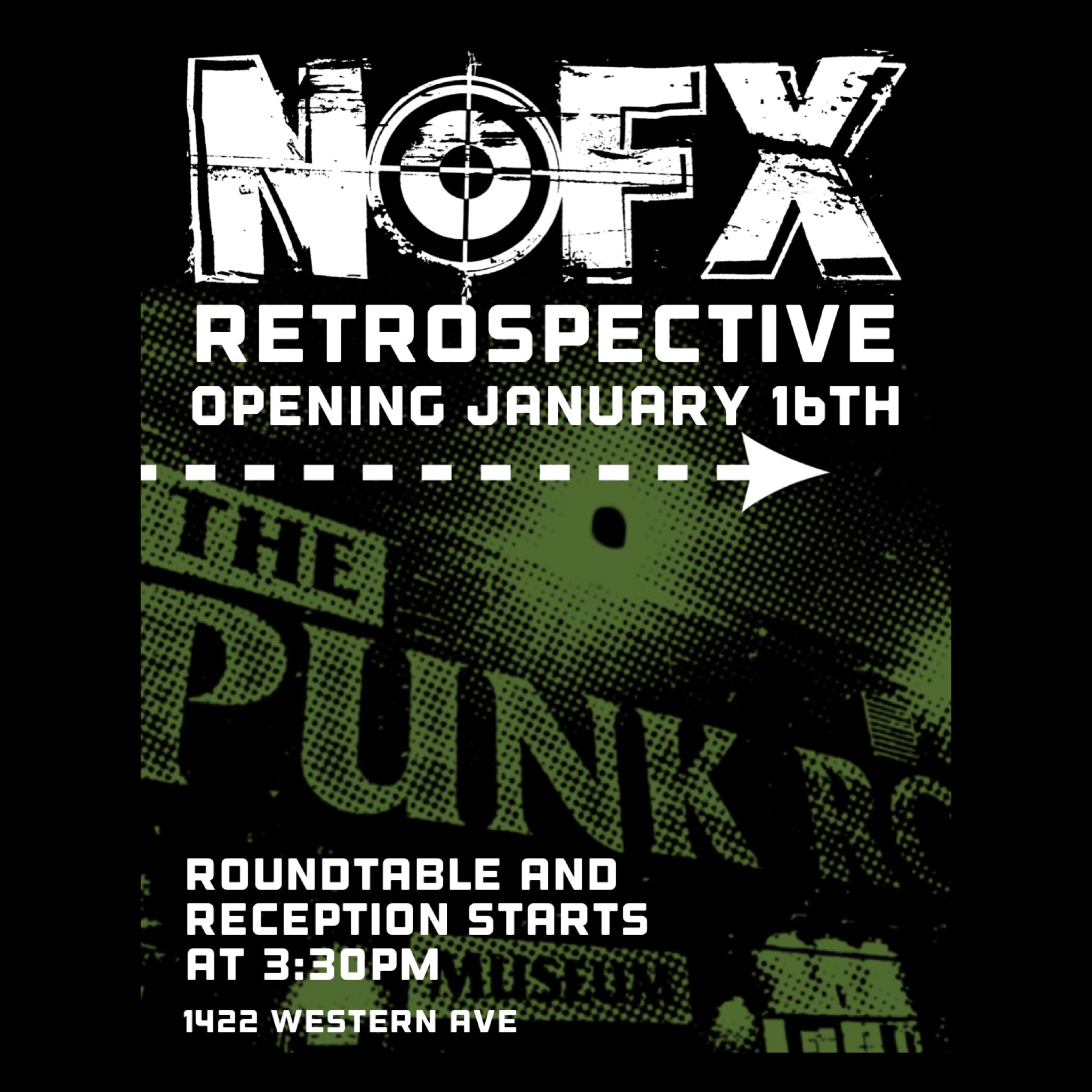 NOFX exhibit Opening January 16th