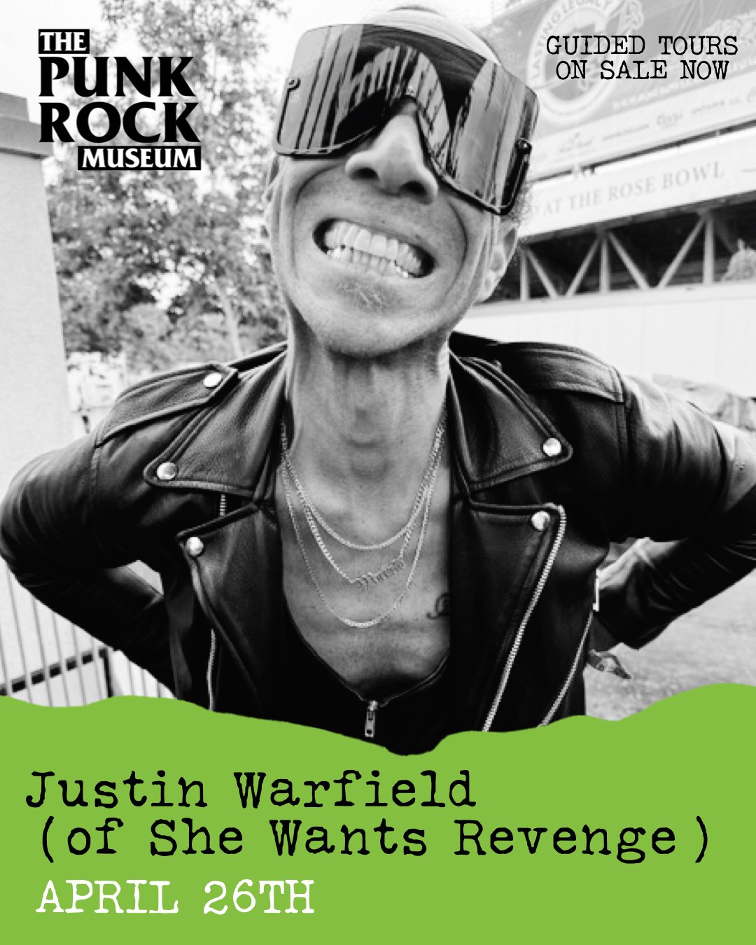 GUIDED TOUR - JUSTIN WARFIELD (OF SHE WANTS REVENGE)