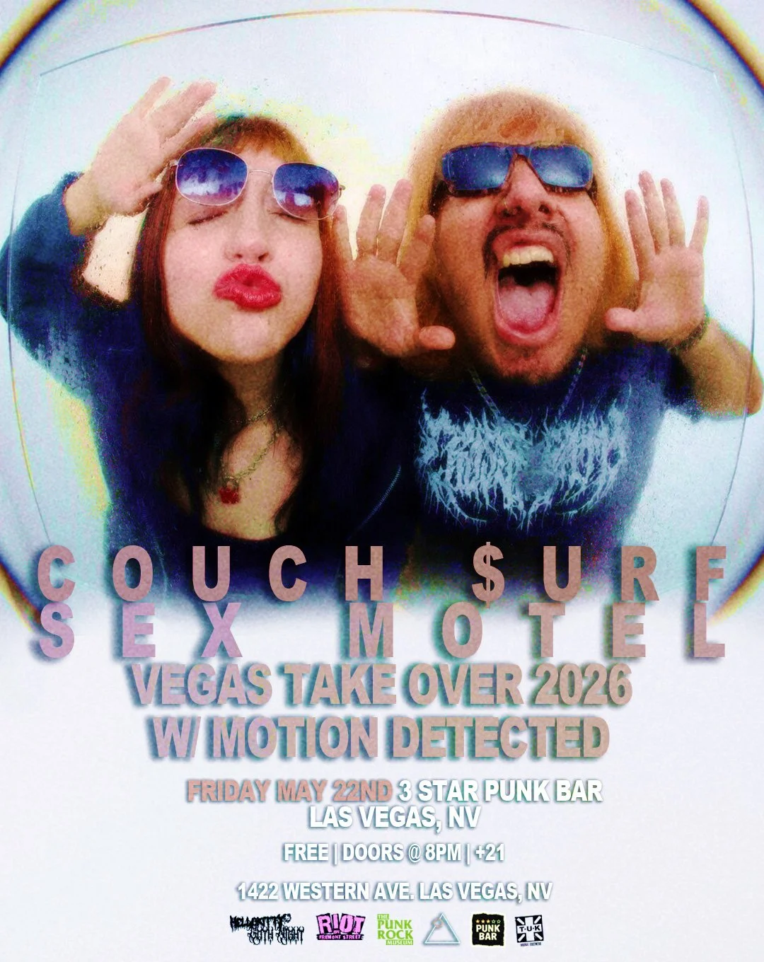 3 STAR PUNK BAR PRESENTS - COUCH SURF - SEX MOTEL - MOTION DETECTED