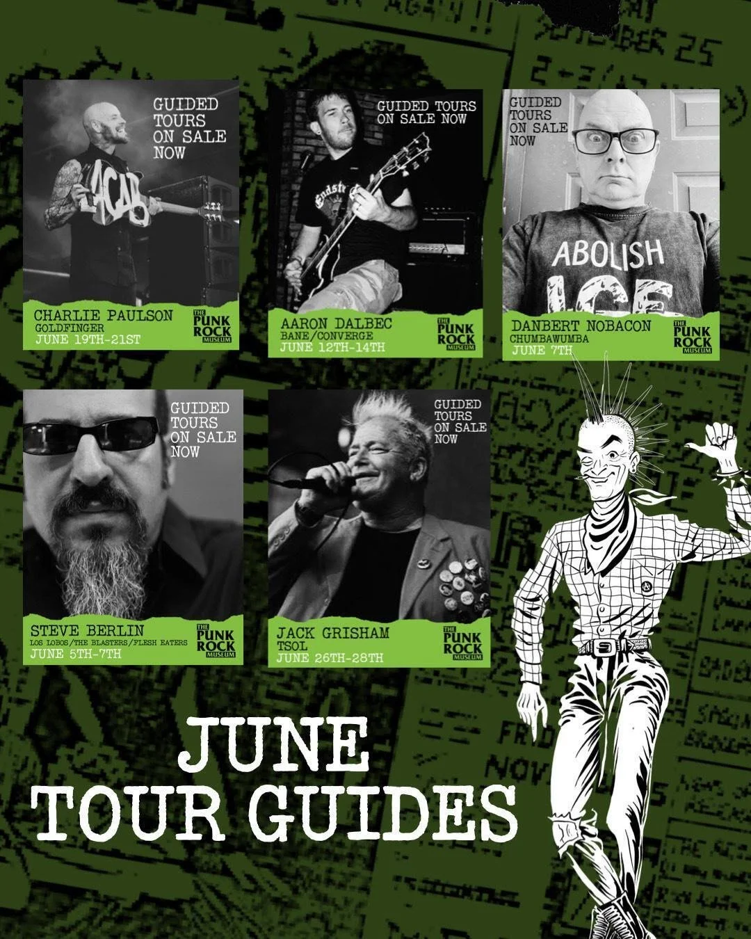 June Tour Guides