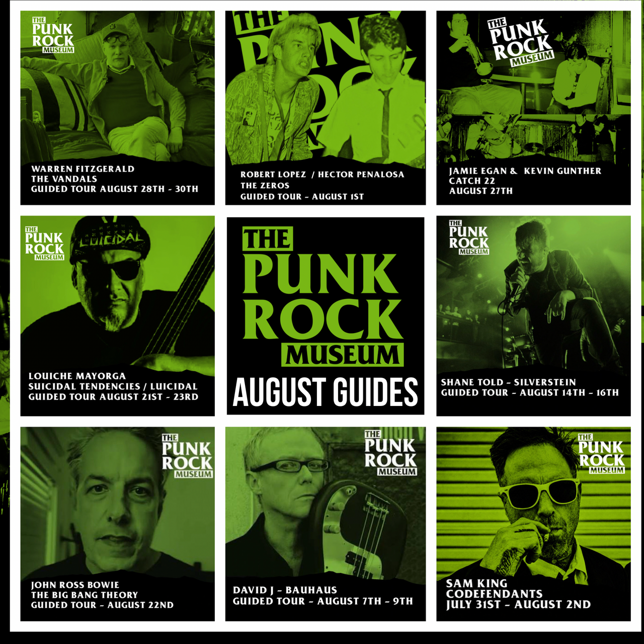 August tour guides onsale now!