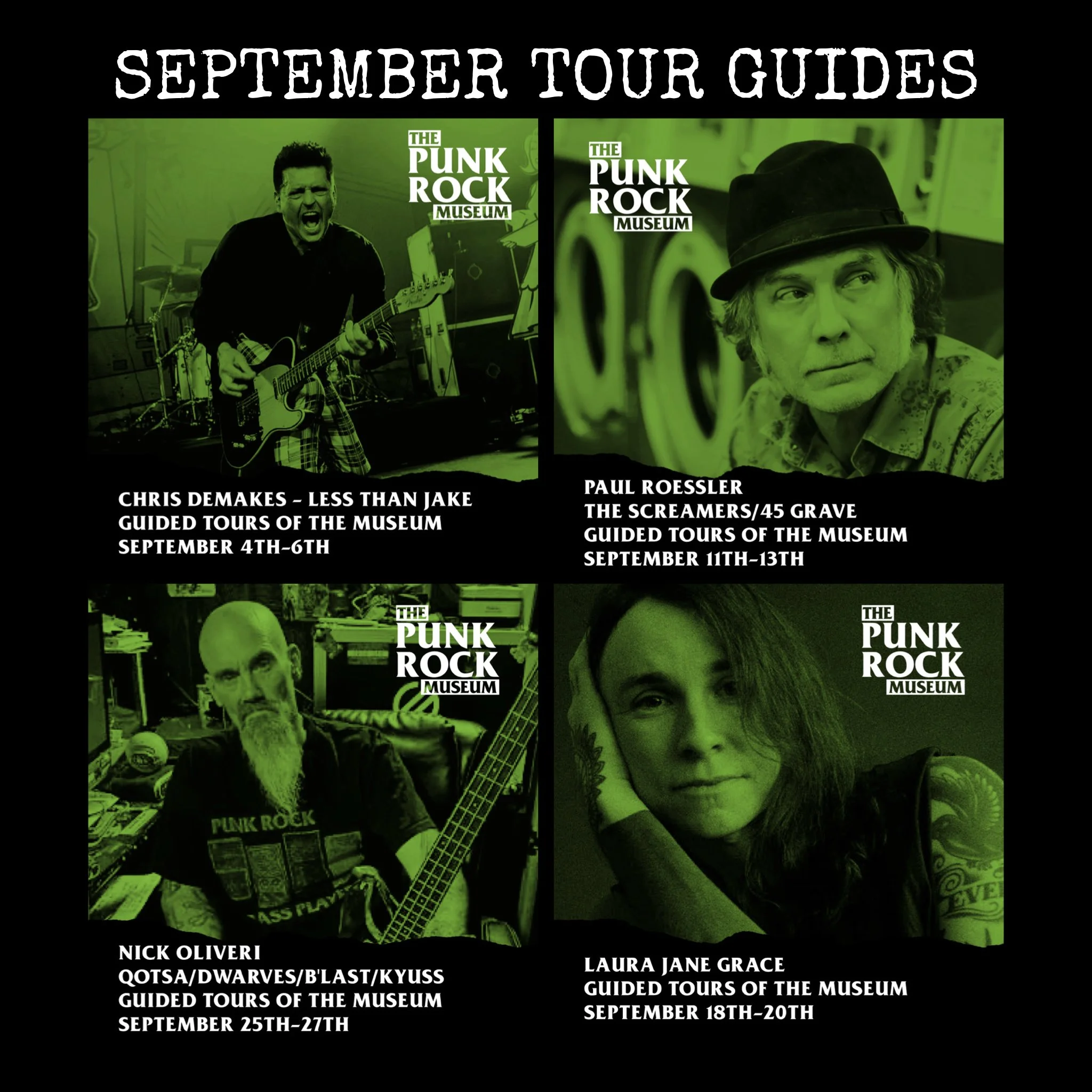 September tour guides